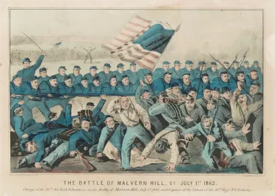 The Battle Of Malvern Hill Va July 1st 1862
