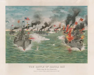The Battle Of Manila Bay Delivering The Last Broadside