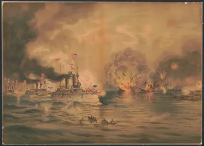 The Battle Of Manila May 1st 1898