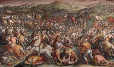 The Battle Of Marciano In Val Di Chiana