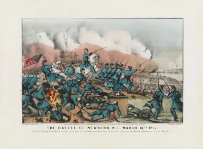 The Battle Of Newbern N C March 14th 1862