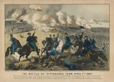 The Battle Of Pittsburgh Tenn April 7th 1862
