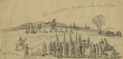The Battle Of Rappahannock Station Scene Of Sunday In Front Of The Works