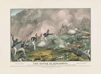The Battle Of Sacramento Fought February 28th 1847