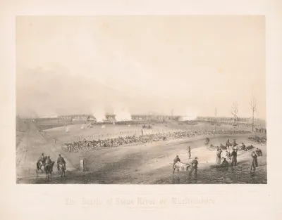 The Battle Of Stone River Or Murfreesboro 2