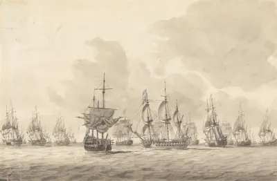 The Battle Of The Dogger Bank 5th August 1781