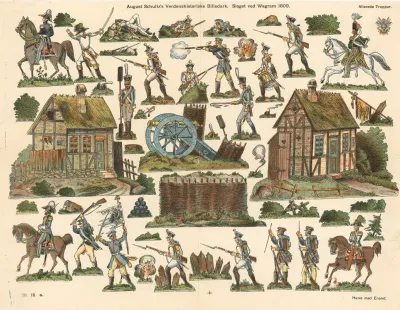 The Battle Of Wagram 1809 Allied Troops