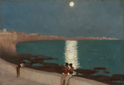 The Bay Of Cadiz Moonlight