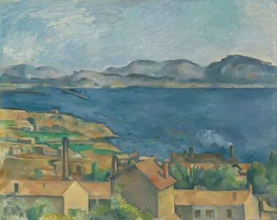 The Bay Of Marseilles Seen From Lestaque