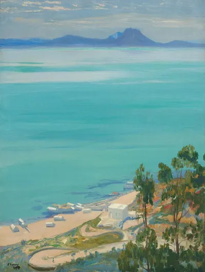 The Bay Of Tunis Morning