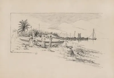 The Beach At Basseterre
