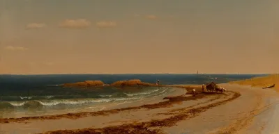 The Beach At Cohasset