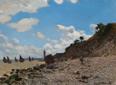 The Beach At Honfleur