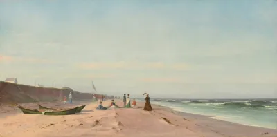 The Beach At Long Branch New Jersey
