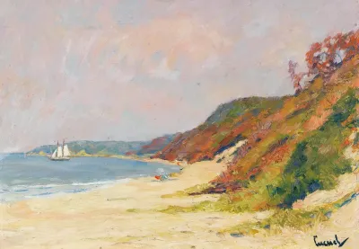 The Beach At Rocky Point Long Island