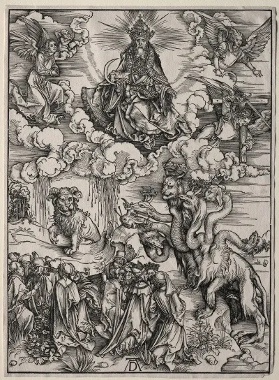 The Beast With Seven Heads And The Beast With Lambs Horns