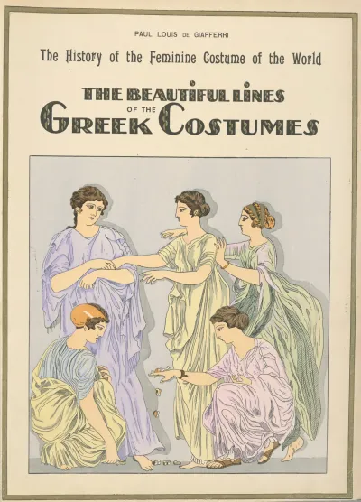 The Beautiful Lines Of The Greek Costumes