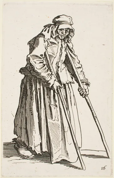 The Beggar On Crutches