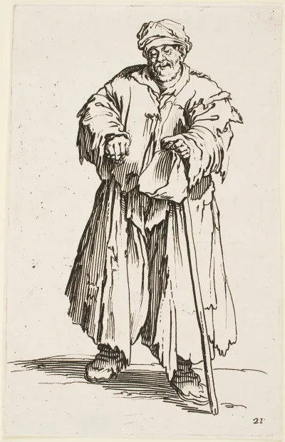 The Beggar With Downcast Eyes