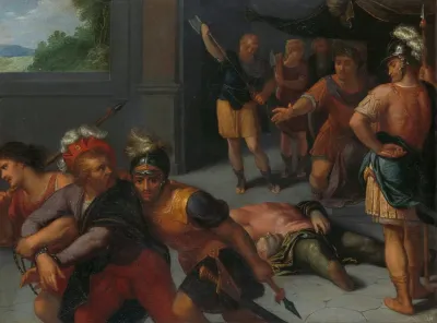 The Beheading Of Claudius Paulus And The Capture Of Julius Civilis