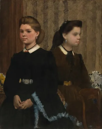 The Bellelli Sisters Giovanna And Giuliana Bellelli