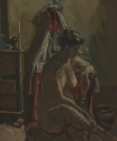The Beribboned Washstand