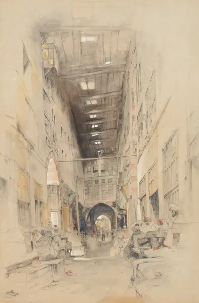 The Bezestein Bazaar El Khan Khalil Cairo 2
