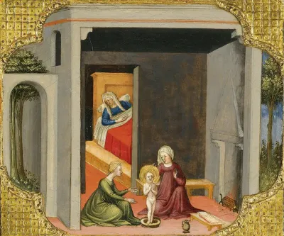 The Birth Of St Nicholas Of Bari