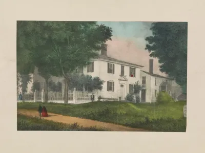The Birth Place Of General Frank Pierce Hillsboro New Hampshire