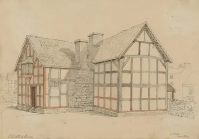 The Birthplace Exterior From Garden