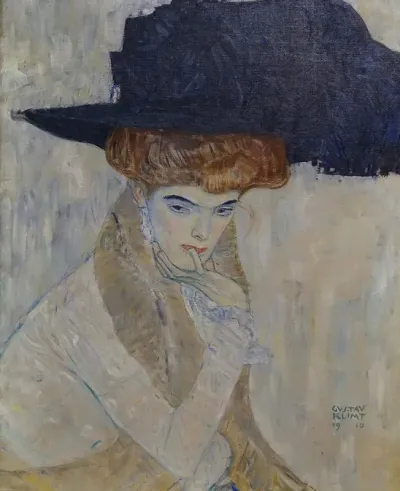 The Black Feathered Hat