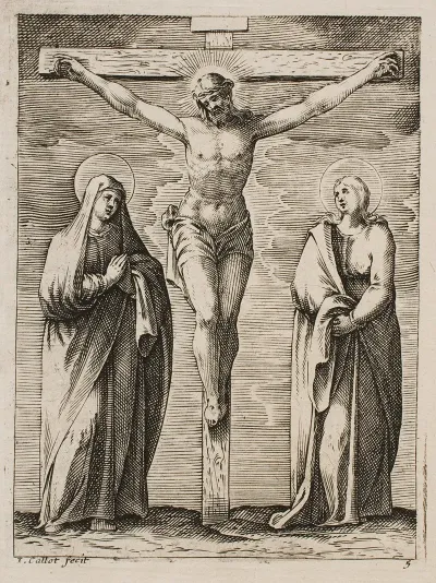 The Blessed Virgin And Saint John At The Foot Of The Cross