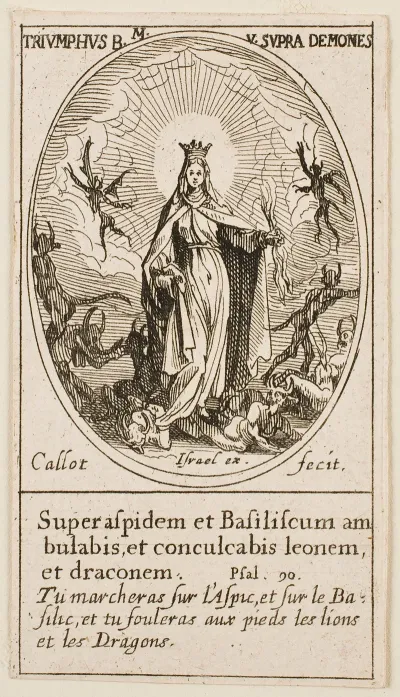 The Blessed Virgin Mary Triumphant Over Demons