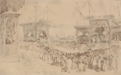 The Blessing Of The Suez Canal November 16 1869