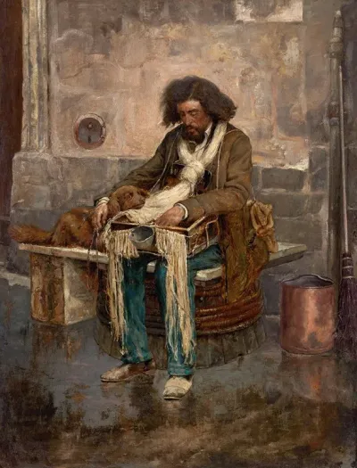 The Blind Man Of Paris