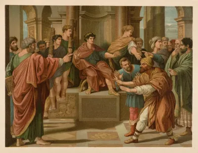 The Blinding Of Theophilus The High Priest