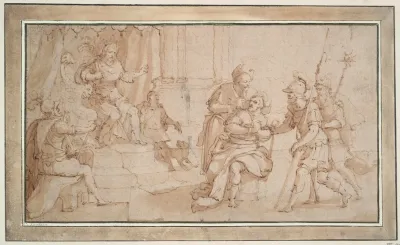 The Blinding Of Zaleucus Of Locri