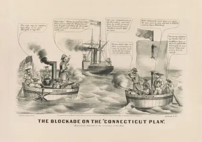 The Blockade On The Connecticut Plan