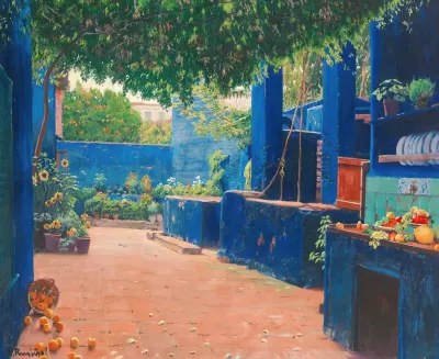 The Blue Courtyard Arenys