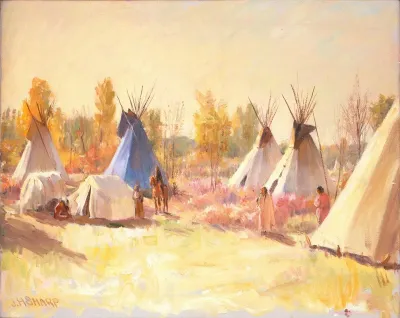 The Blue Tepee
