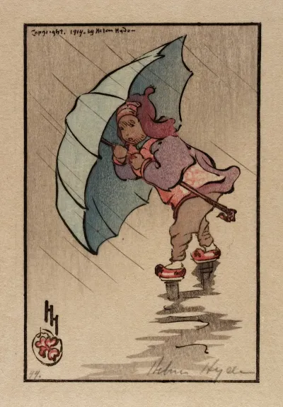 The Blue Umbrella