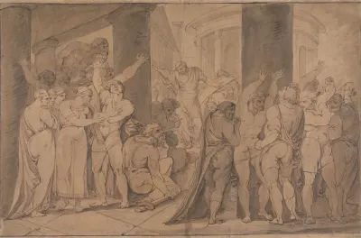 The Body Of Lucretia Exposed To The Romans