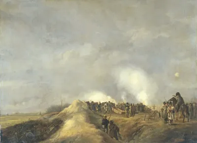 The Bombardment Of Naarden April 1814
