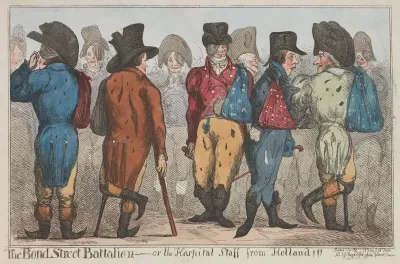 The Bond Street Battalion Or The Hospital Staff From Holland