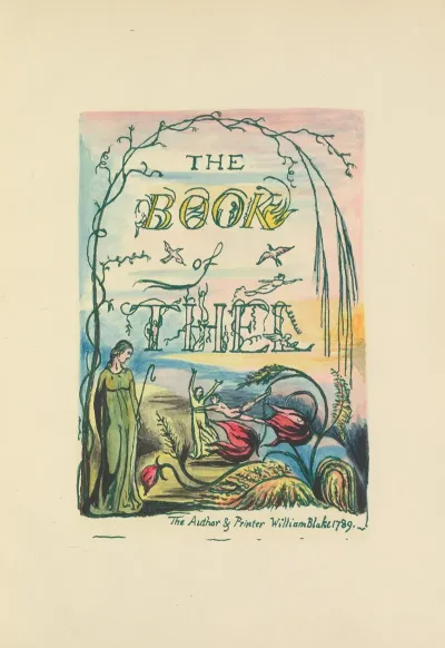 The Book Of Thel Pl 1