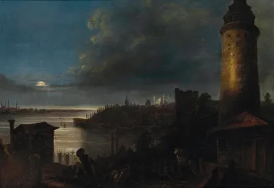 The Bosphorus By Moonlight