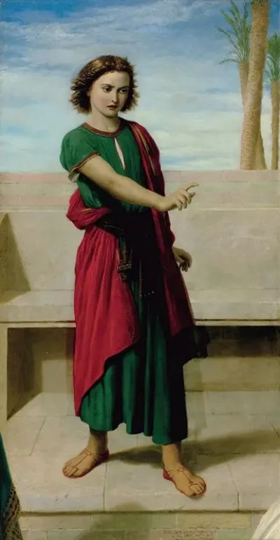 The Boy Daniel Condemning The False Elder