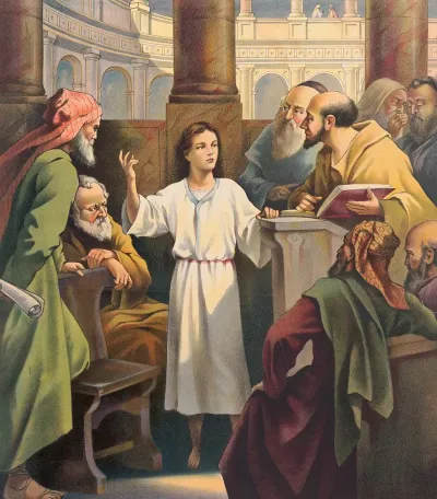 The Boy Jesus In The Temple 2