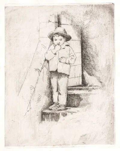 The Boy On The Stairs