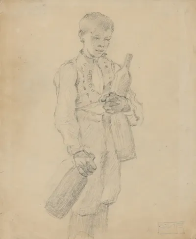 The Boy With Bottles